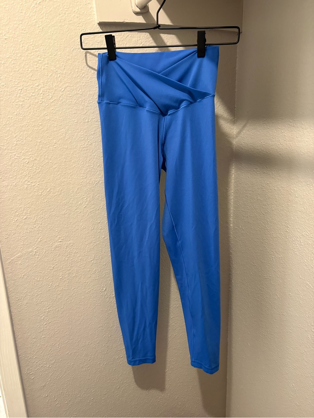 Aerie Offline Cross-Over Blue Leggings